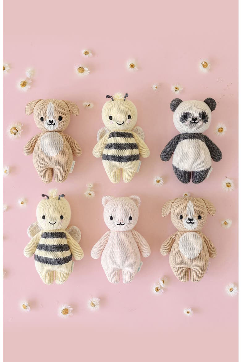 Baby Panda Bear Baby Stuffed Animal, Alternate, color, CHARCOAL/ CREAM