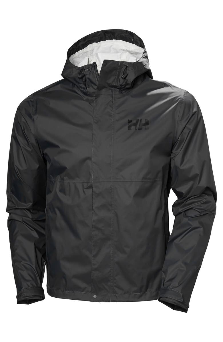 Helly Hansen Loke 2.0 Waterproof Packable Jacket, Alternate, color, Black