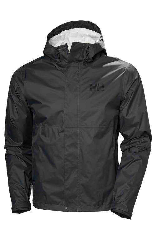Helly Hansen Loke 2.0 Waterproof Packable Jacket In Black