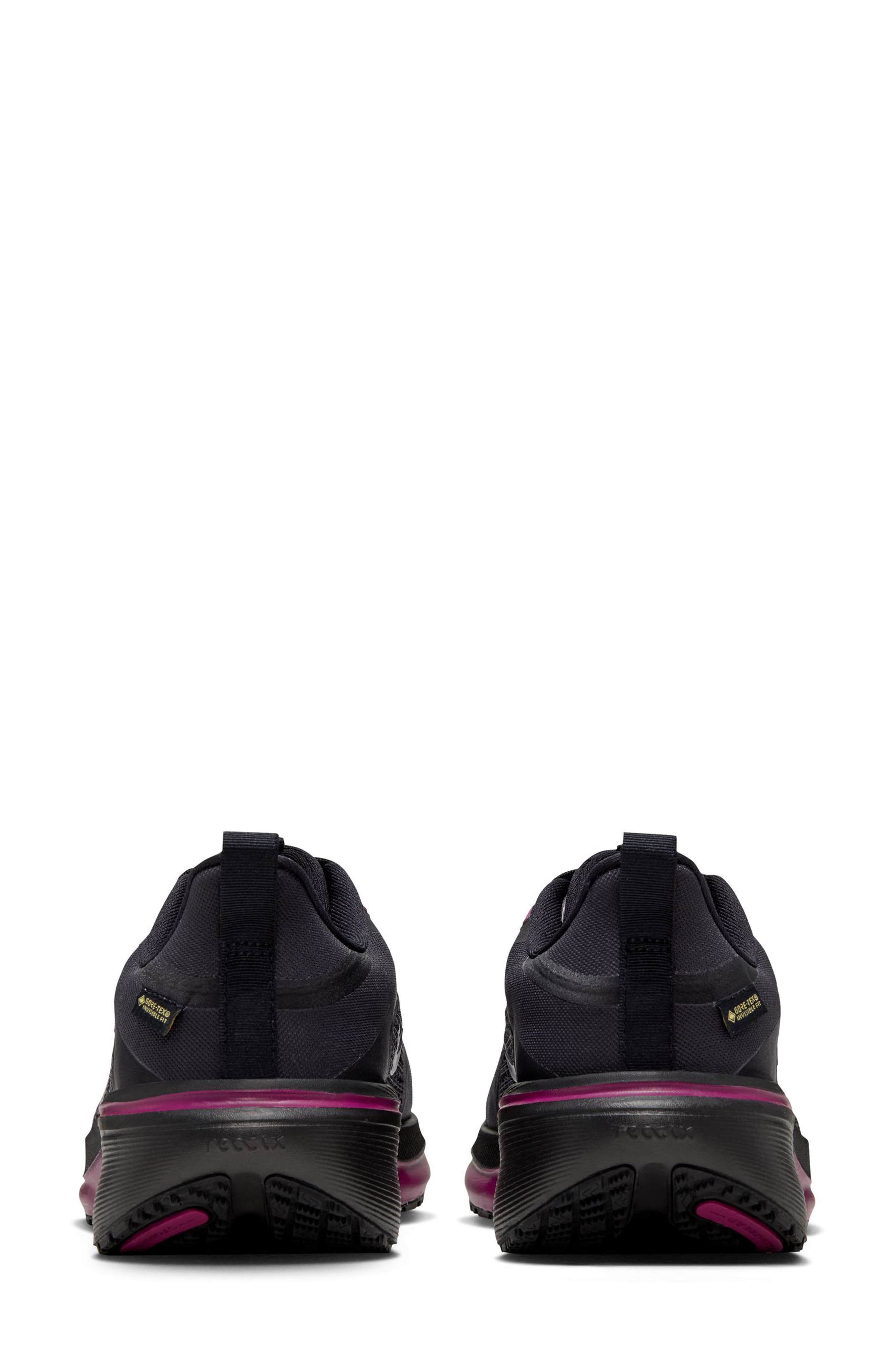 Air Zoom Pegasus 42 GORE-TEX Waterproof Running Shoe, Alternate, color, BLACK/ SILVER-BERRY