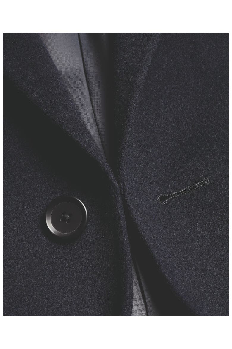 Pure Wool Overcoat, Alternate, color, Navy