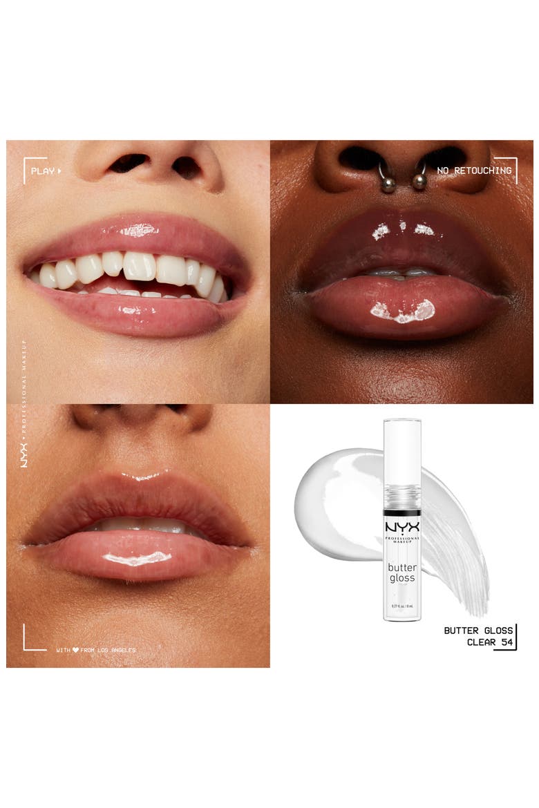 Butter Gloss Nonsticky Lip Gloss, Alternate, color, SUGAR GLASS