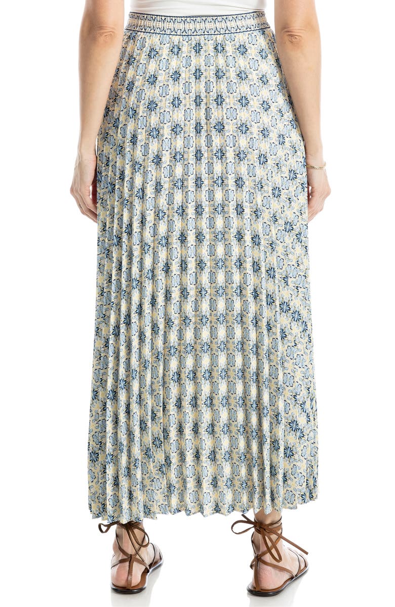 MAX STUDIO Pleated Maxi Skirt, Alternate, color, 