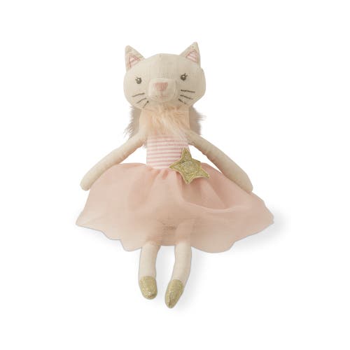 Tag Kitty Tooth Fairy Plush Decorative Sculpture Pink Toy In Pink
