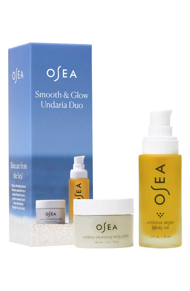 OSEA Undaria Smooth & Glow Set (Limited Edition) $32 Value, Main, color, 