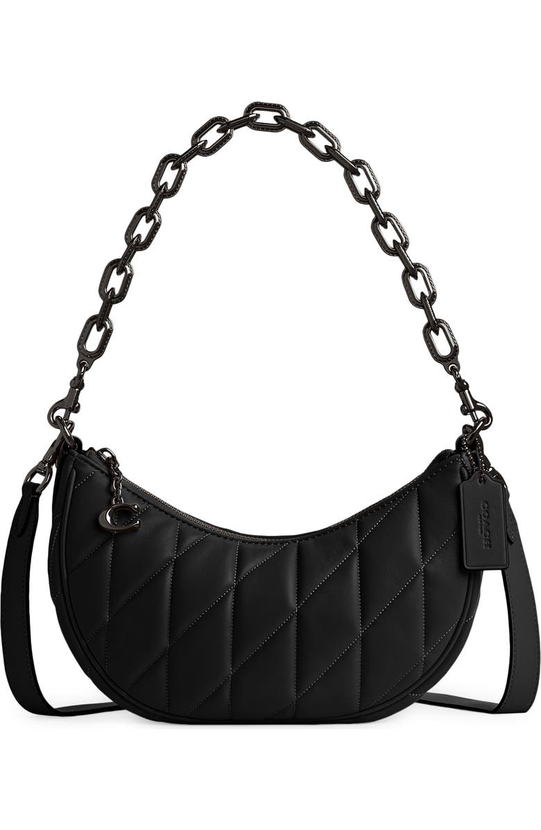 COACH Mira Quilted Leather Crossbody Bag, Main, color,