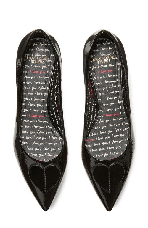 Kate Spade New York Lover Crinkle Patent Leather Low Pump In Multi