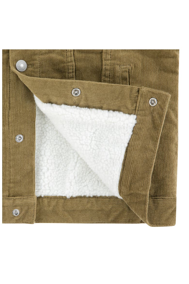 Kids' Corduroy Trucker Jacket, Alternate, color, WOODLET