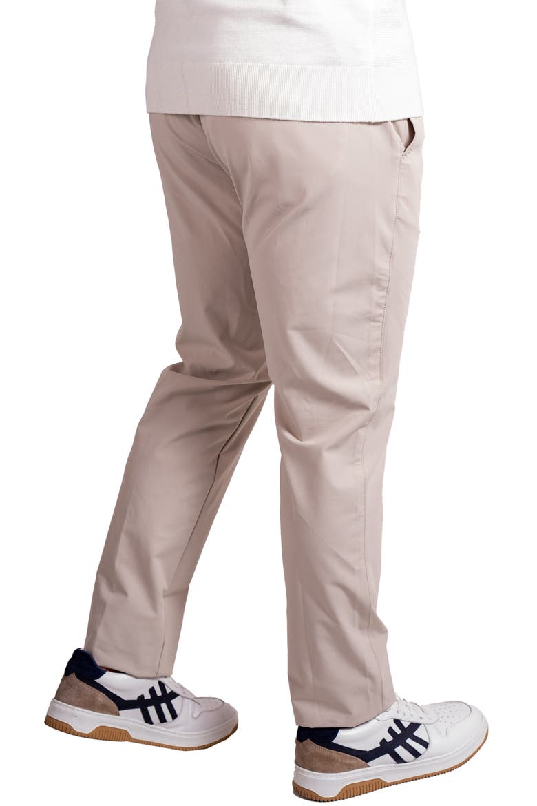Resistancesolid Brown Drawstring Pants, Alternate, color, BROWN