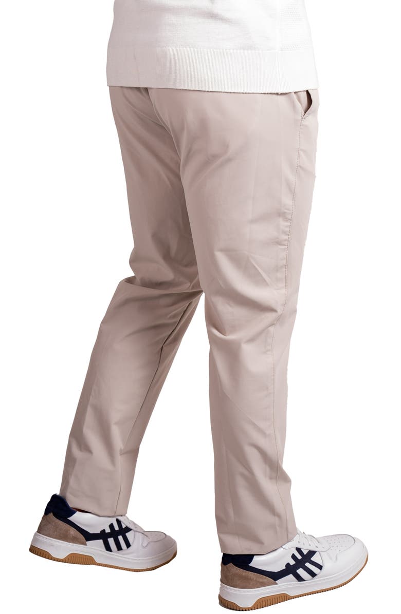 Maceoo Resistancesolid Brown Drawstring Pants, Alternate, color, Brown