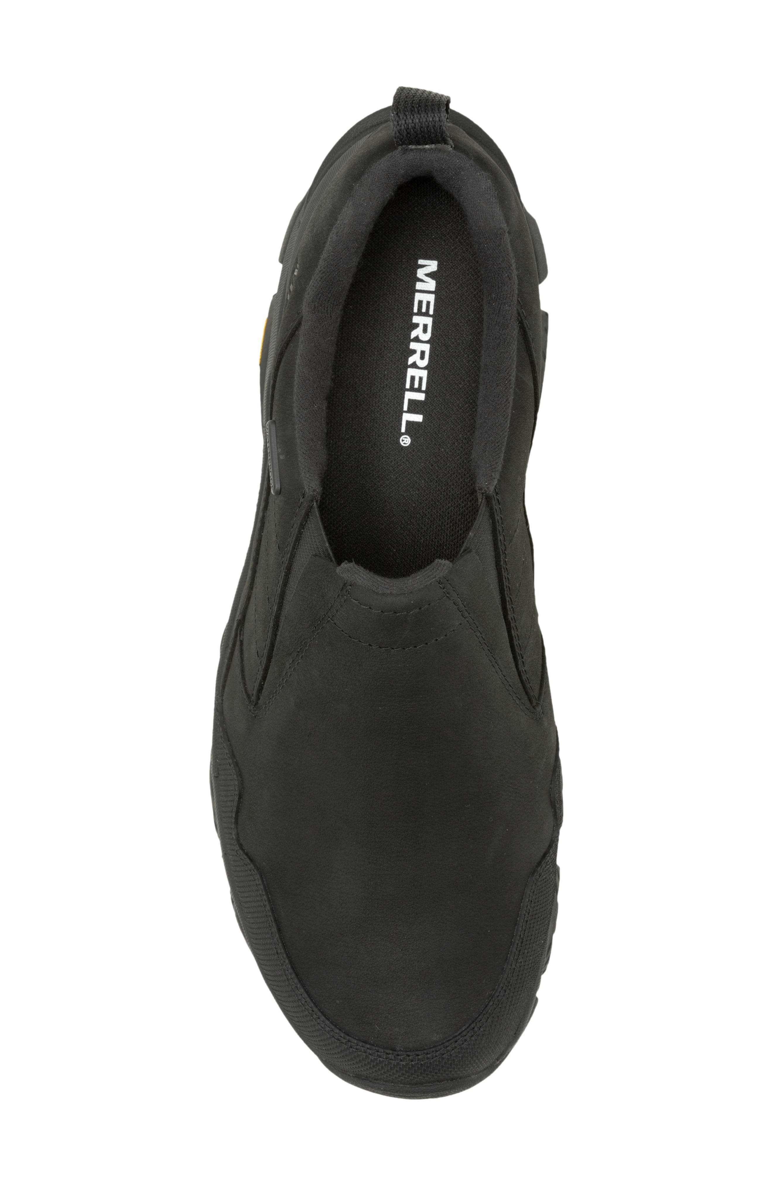 Coldpack 3 Thermo Moc Waterproof Leather Shoe, Alternate, color, BLACK
