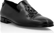 PHILIPP PLEIN Calf Skin Leather Loafers Men
