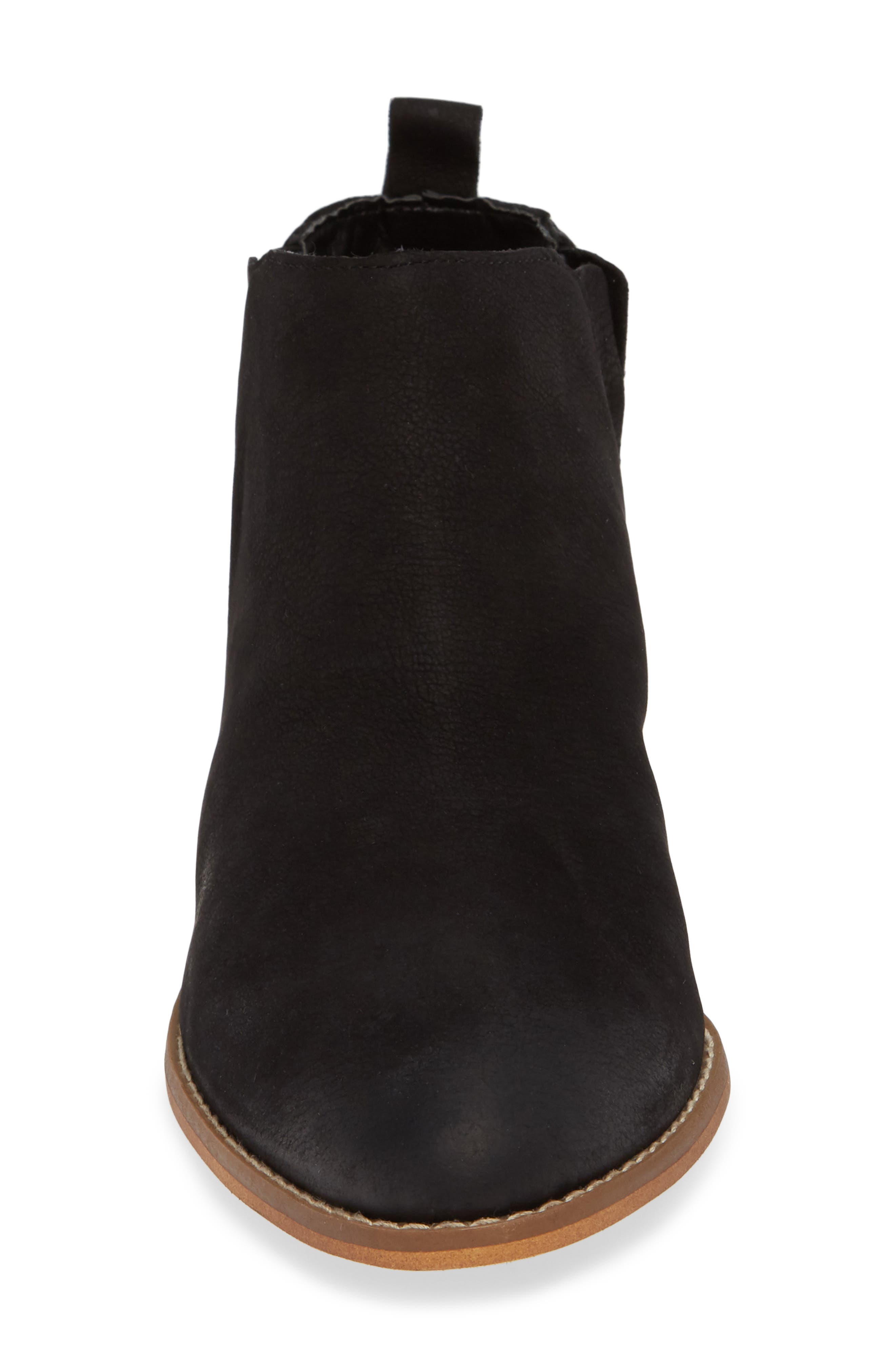 Kacee Bootie, Alternate, color, BLACK BURNISHED NUBUCK