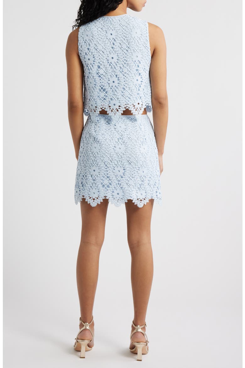 Finn Floral Sleeveless Sundress, Alternate, color, CORNFLOWER
