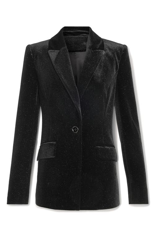 Ramy Brook Echo Single Button Jacket In Black