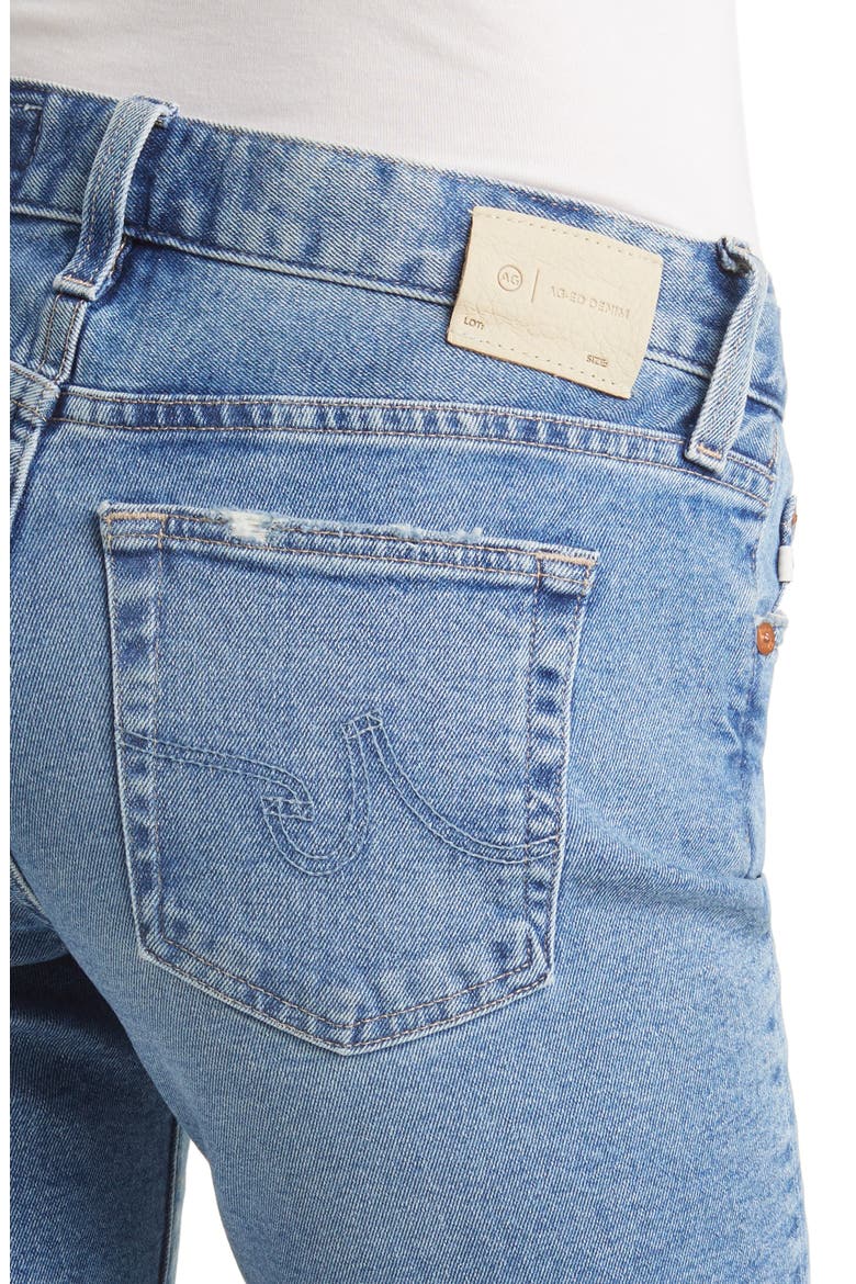 Nikki Ripped Denim Bermuda Shorts, Alternate, color, 19 YEARS AFTERGLOW