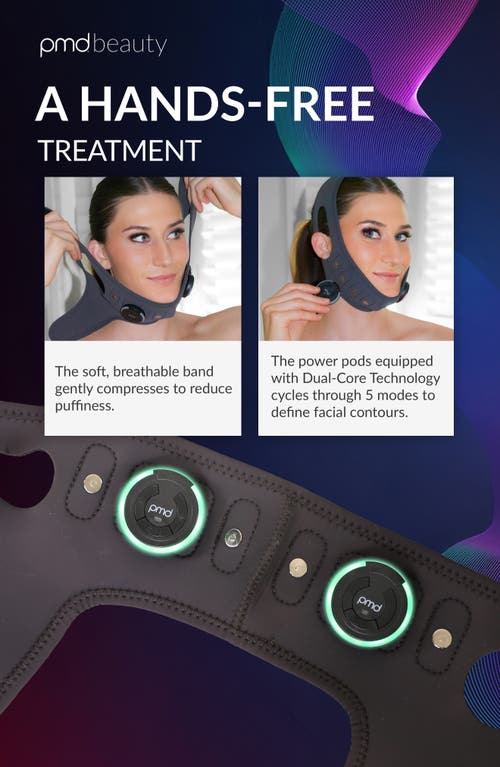 Pmd Smas Lifting Massage Band Set $188 Value In Black