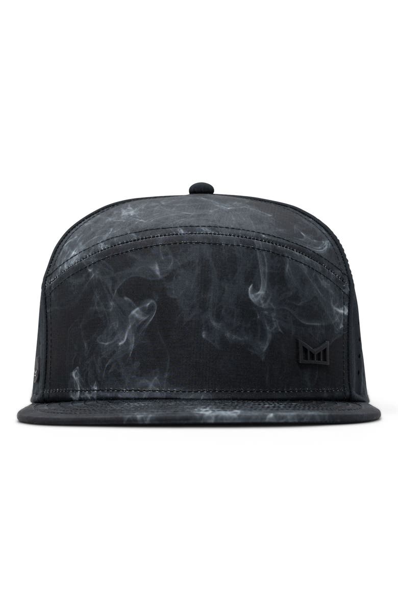 Melin Trenches Icon Hydro Performance Snapback Hat, Alternate, color, Smoke