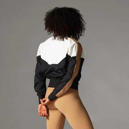 Tavi Elevation Colorblock Half Zip In Animal Print