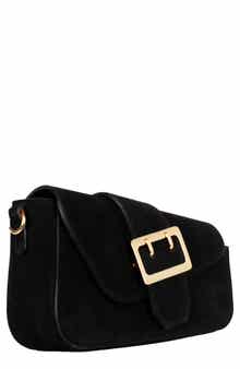 Cleo Suede Shoulder Bag