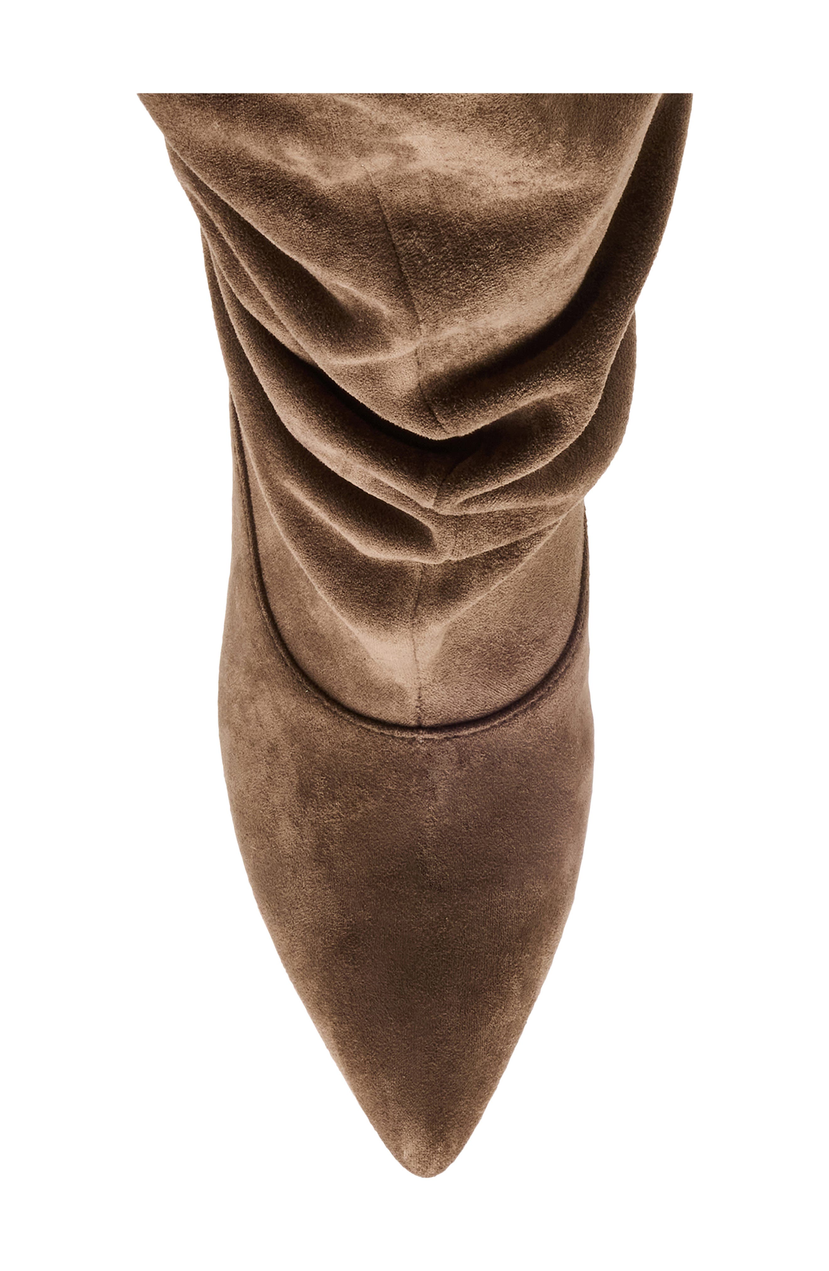 Stassi Over the Knee Boot, Alternate, color, ASH FABRIC