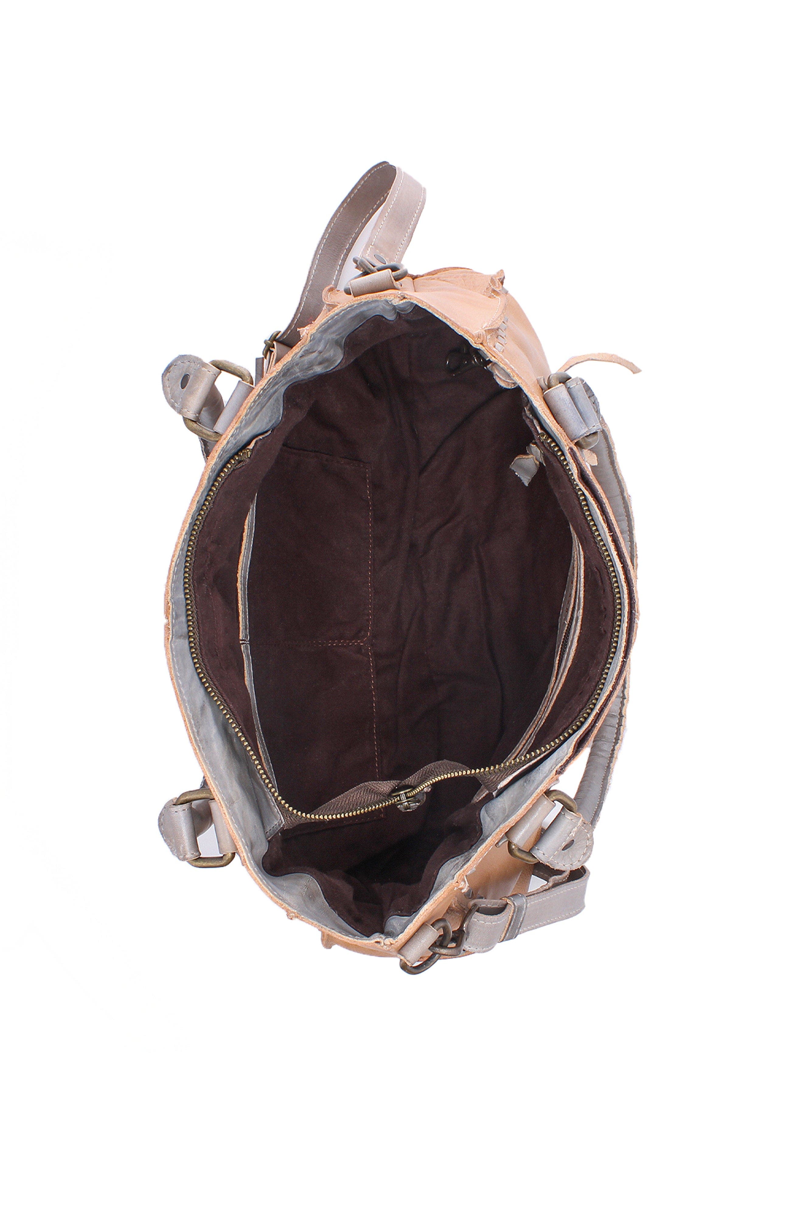 Rockababy Handbag, Alternate, color, Oats Icicle Rustic