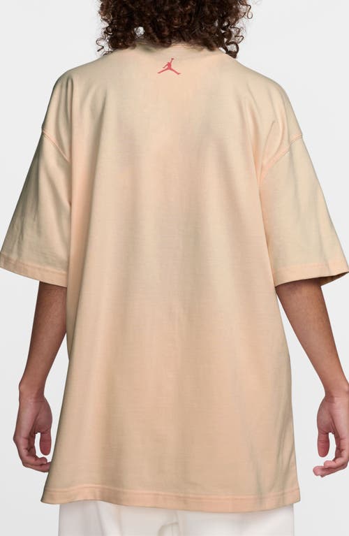 JORDAN JORDAN OVERSIZE COTTON GRAPHIC T-SHIRT