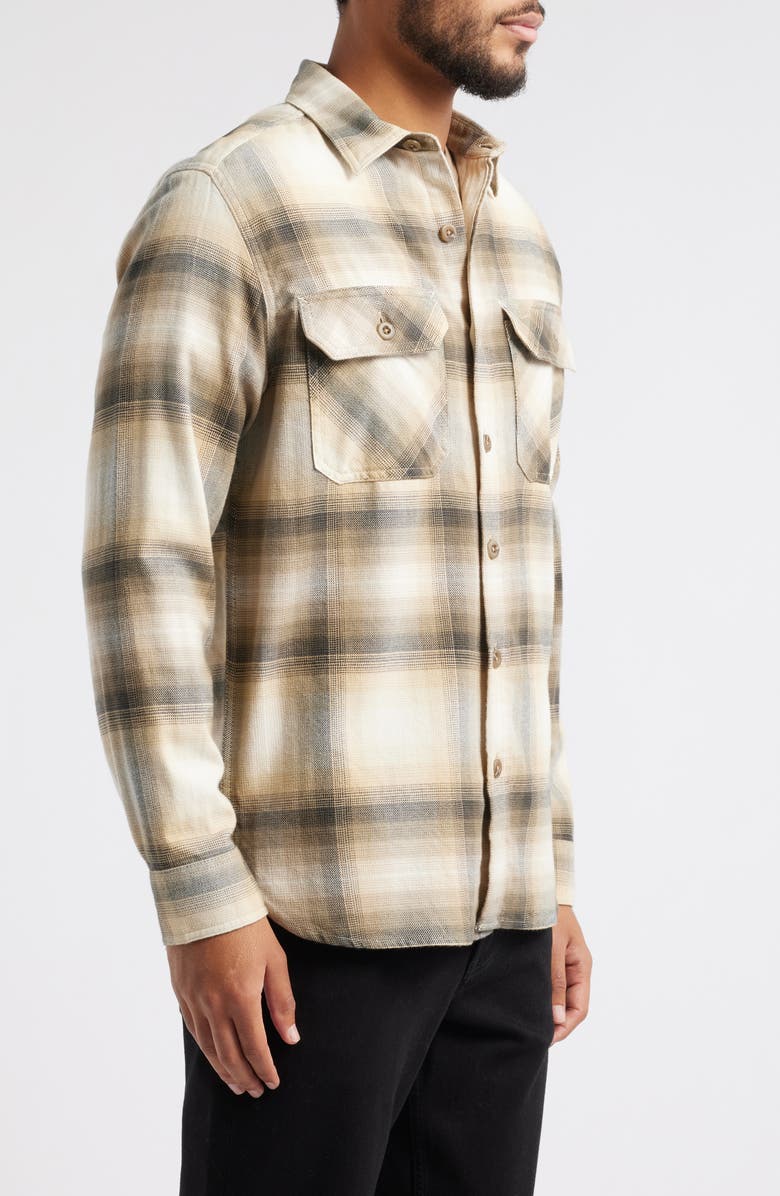 Pendleton Burnside Plaid Cotton Button-Up Shirt, Alternate, color, 