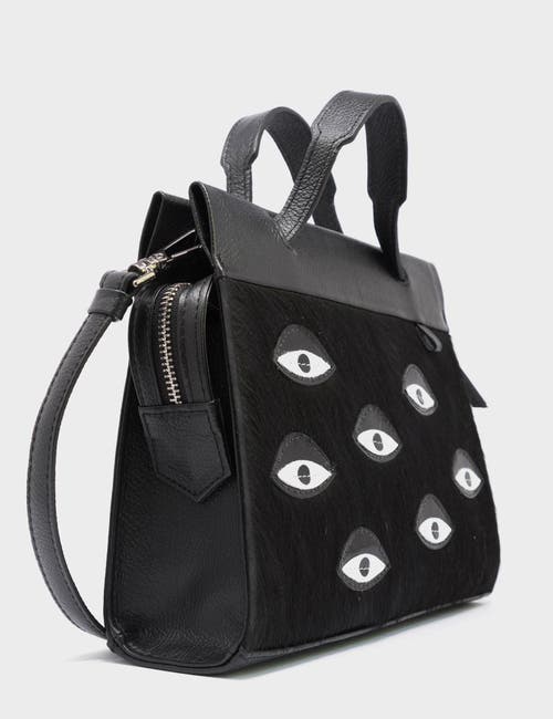 Min & Mon Vali Crossbody Small Leather Bag In Black
