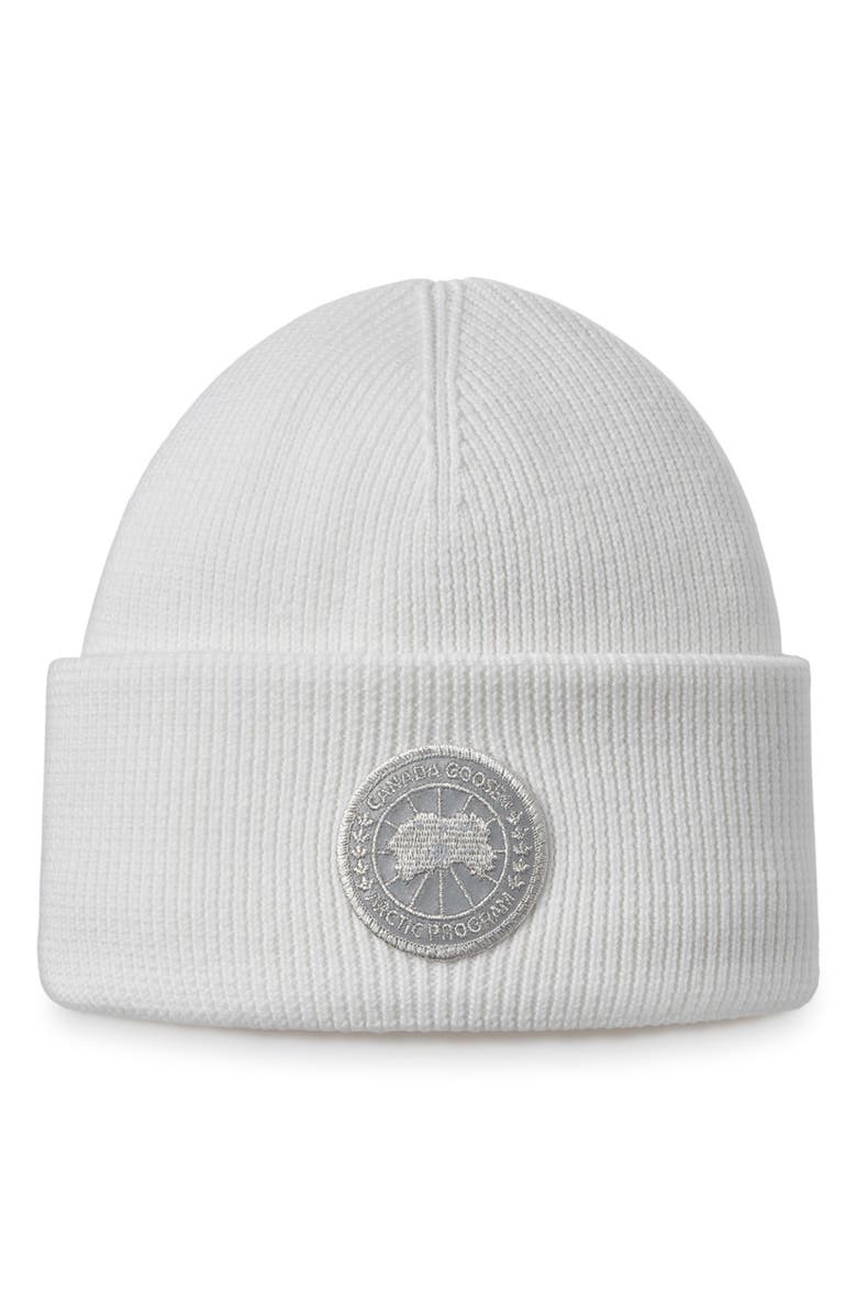 Canada Goose Kids' Arctic Disc Merino Wool Toque Beanie, Main, color, 