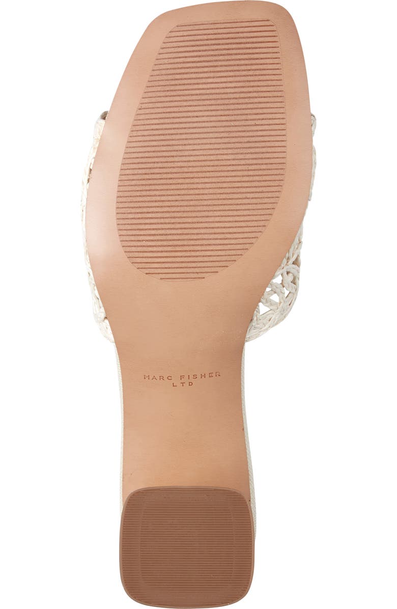 Marc Fisher LTD Follie Sandal, Alternate, color, Ivory