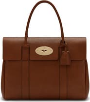 Mulberry Bayswater Grained Leather Satchel