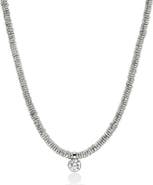 John Hardy JH Lovestruck™ Heishi Pendant Necklace, Sterling Silver, Lab-Grown Diamond, 1.0TCW