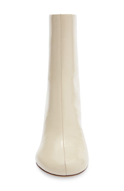 Cult Gaia Ryan Stacked Heel Boot In Neutral