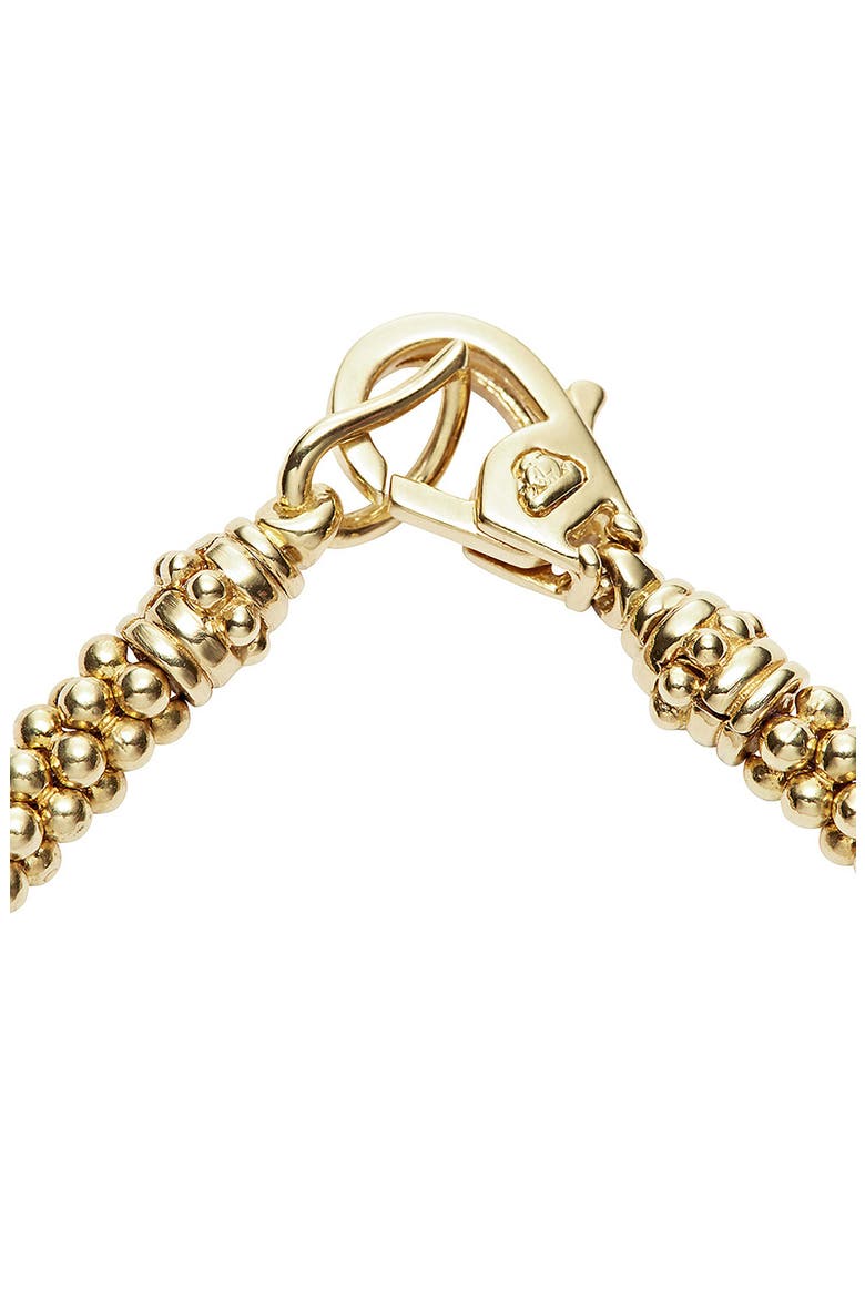 Caviar Bead Rope Necklace, Alternate, color, YELLOW GOLD