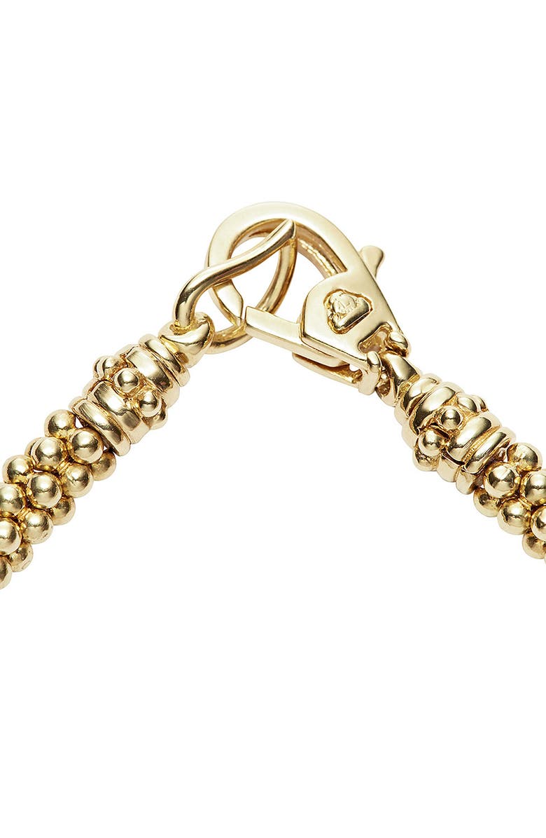 LAGOS Caviar Bead Rope Necklace, Alternate, color, Yellow Gold