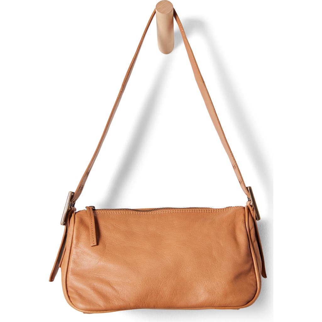 Free People Army Candy Leather Baguette Bag
