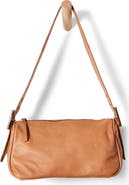 Free People Army Candy Leather Baguette Bag