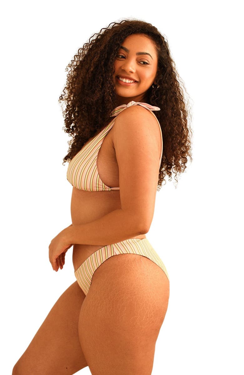 Dippin Daisys Palma Bottom, Alternate, color, Nostalgia Stripe