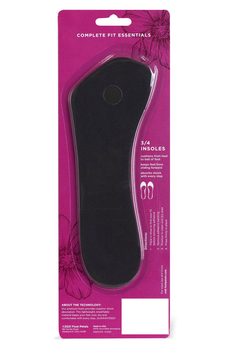 Foot Petals Complete Fit Essentials Kit, Alternate, color, Black