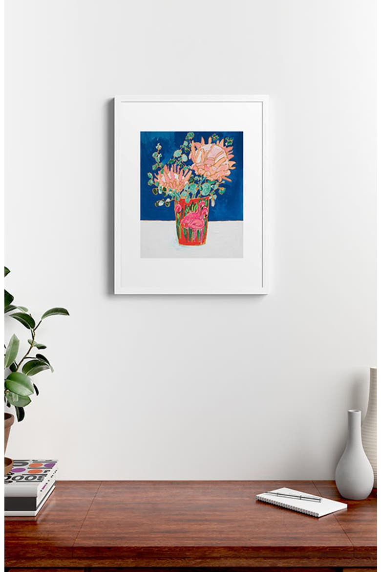 Magical Marrakech Framed Art Print, Alternate, color, BLUE