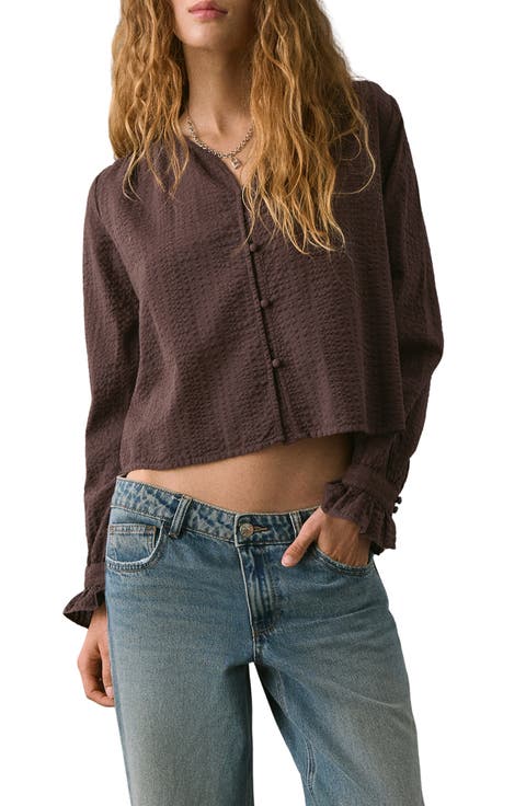 Long Sleeve Woven Shirt