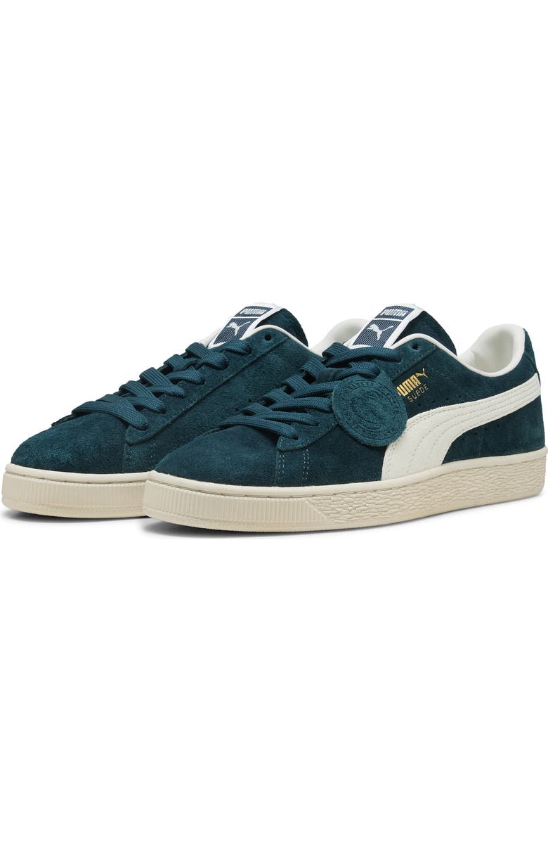 PUMA Charles F. Stead Suede Sneaker, Main, color, Persian Blue/ Puma White