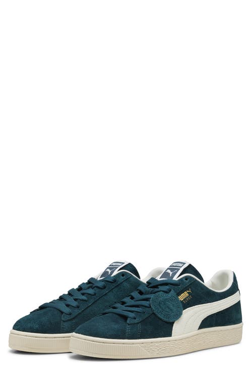 Puma Charles F. Stead Suede Sneaker In Green