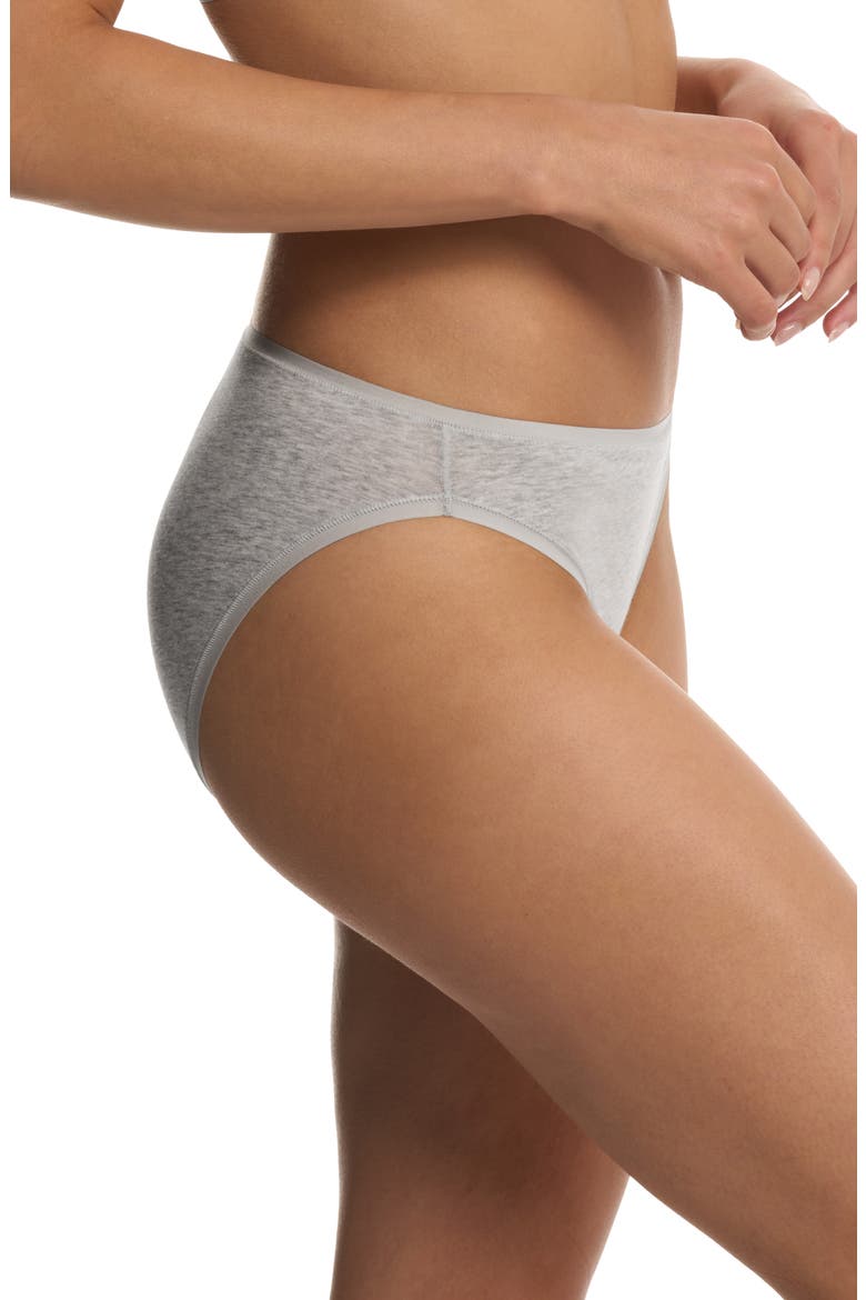 Bliss Bare Cotton Bikini, Alternate, color, LIGHT GREY HEATHER