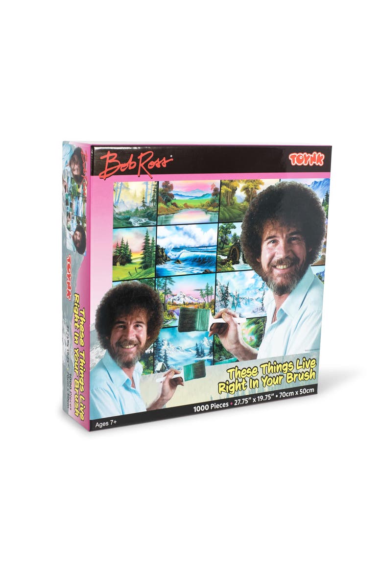 These Things Live Right In Your Brush 1000 Piece Jigsaw Puzzle, Main, color, Multi-Colored