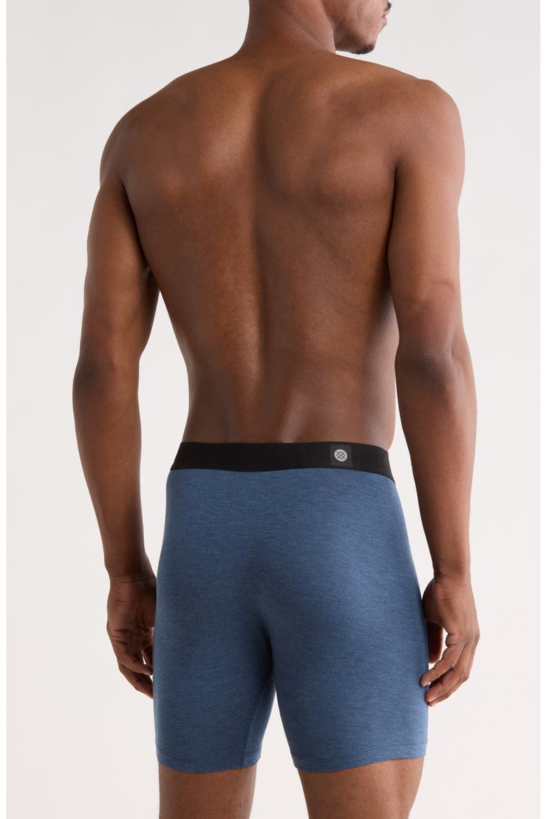 Men's Regulation Solid Boxer Briefs, Alternate, color, NAVY