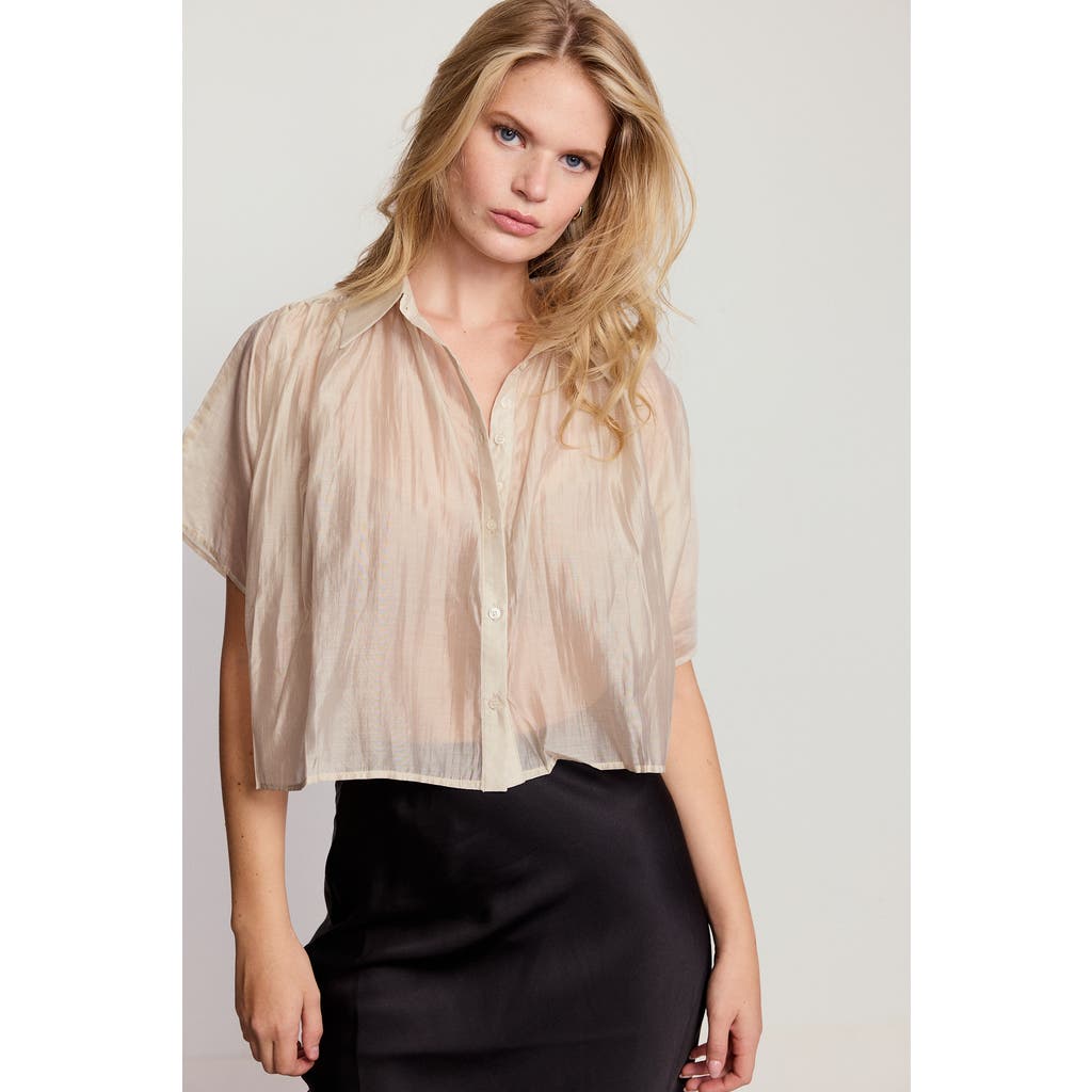 The Shirt By Rochelle Behrens The Hayden Shirt In White