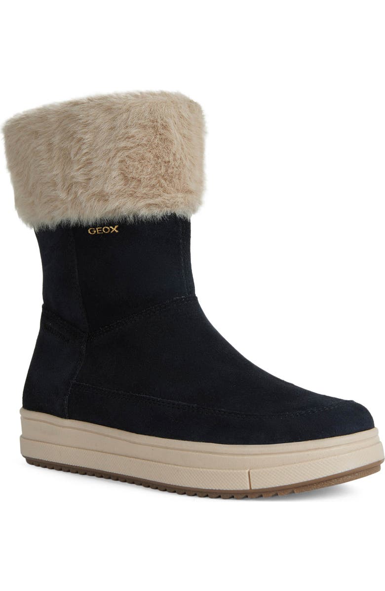 Geox Rebecca Waterproof Boot, Main, color, Dk Navy