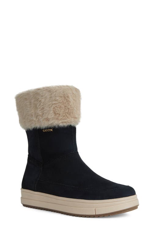 Geox Rebecca Waterproof Boot in Dk Navy at Nordstrom, Size 31